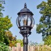 Lentua lamp post, path light black, 1-light source