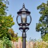 Lentua lamp post, path light black, 1-light source