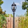 Lentua lamp post, path light black, 1-light source