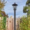 Loria lamp post, path light black, 1-light source