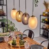 Nyberget hanging light, globe light, pendant light brass, 4-light sources