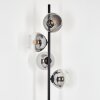 Koyoto floor lamp 31 cm clear, Smoke-coloured, 4-light sources