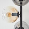 Koyoto floor lamp 31 cm Amber, clear, Smoke-coloured, 4-light sources