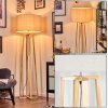 Flemming floor lamp Ecru, 1-light source