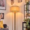 Chellas floor lamp brown, Ecru, black, 1-light source