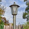 Loria lamp post, path light brown, gold, 1-light source