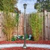 Loria lamp post, path light brown, gold, 1-light source