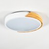 Cadaixo ceiling light, Panel LED Ecru, white, 1-light source