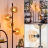 Koyoto floor lamp 31 cm Amber, 4-light sources