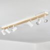 Gesteira ceiling light, globe light beige, 4-light sources