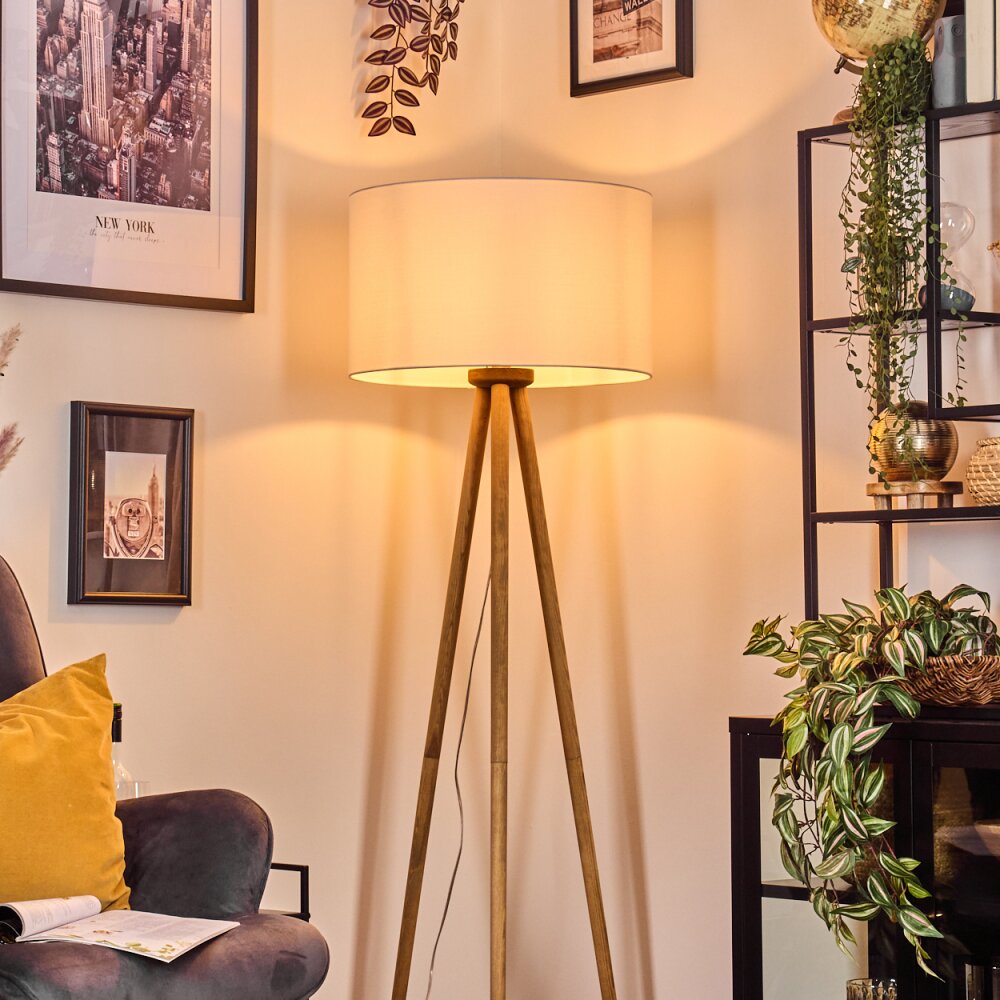 Flemming floor lamp Ecru, 1-light source