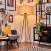 Flemming floor lamp Ecru, 1-light source