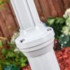 Loria lamp post, path light white, 1-light source