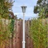 Loria lamp post, path light white, 1-light source