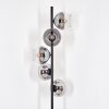 Koyoto floor lamp clear, Smoke-coloured, 5-light sources