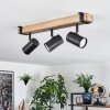 Storuma ceiling light, ceiling spotlight Ecru, black, 3-light sources