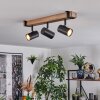 Storuma ceiling light, ceiling spotlight Ecru, black, 3-light sources