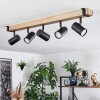 Storuma ceiling light, ceiling spotlight Ecru, black, 5-light sources