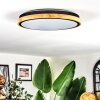 Coentral ceiling light, Panel LED white, 1-light source, Remote control