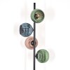 Koyoto floor lamp 31 cm blue, green, coppery, 4-light sources