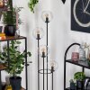 Gastor floor lamp 30 cm Light wood, black, 4-light sources