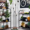 Gastor floor lamp 30 cm Light wood, black, 4-light sources