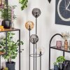 Gastor floor lamp 30 cm Light wood, black, 4-light sources