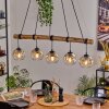 Ripoll hanging light, globe light, pendant light Ecru, black, 5-light sources