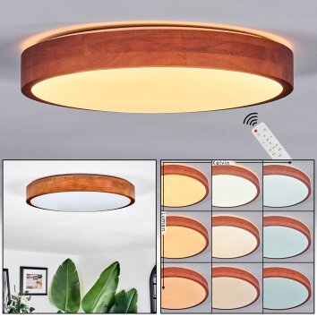 Sofo ceiling light, Panel LED white, 1-light source, Remote control