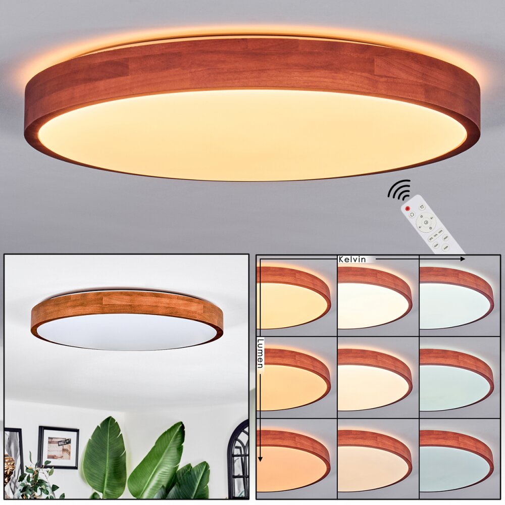 Sofo ceiling light, Panel LED white, 1-light source, Remote control main product photo