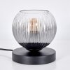 Koyoto table lamp 15 cm clear, Smoke-coloured, 1-light source