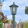 Loria lamp post, path light green, black, 1-light source