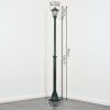 Loria lamp post, path light green, black, 1-light source