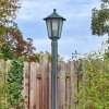 Loria lamp post, path light green, black, 1-light source