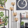 Koyoto floor lamp 30 cm Light wood, black, 4-light sources