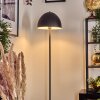 Mushroom Lamp  Tati floor lamp, wall spotlight Dark wood, black, 4-light sources