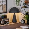 Mushroom Shaped  Nor floor lamp, path light Light wood, black, 1-light source