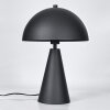 Mushroom Shaped  Nor table lamp black, 1-light source