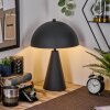 Mushroom Shaped  Nor table lamp black, 1-light source