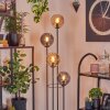 Gastor floor lamp 30 cm Amber, Smoke-coloured, 4-light sources