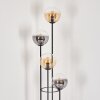 Gastor floor lamp 30 cm Amber, clear, Smoke-coloured, 4-light sources