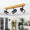 Gesteira ceiling light, ceiling spotlight Ecru, black, 3-light sources