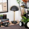 Mushroom Lamp  Guttsta ceiling light, floor lamp LED anthracite, Smoke-coloured, black, 4-light sources