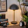 Mushroom Lamp  Guttsta ceiling light, floor lamp LED anthracite, Smoke-coloured, black, 4-light sources