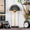 Mushroom Lamp  Guttsta ceiling light, floor lamp LED anthracite, Smoke-coloured, black, 4-light sources