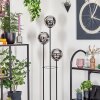 Gastor floor lamp 30 cm Dark wood, black, 3-light sources