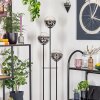 Gastor floor lamp 30 cm Dark wood, black, 3-light sources