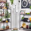 Gastor floor lamp 30 cm Dark wood, black, 3-light sources