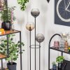 Koyoto floor lamp 30 cm Dark wood, black, 3-light sources