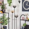 Koyoto floor lamp 30 cm Dark wood, black, 3-light sources